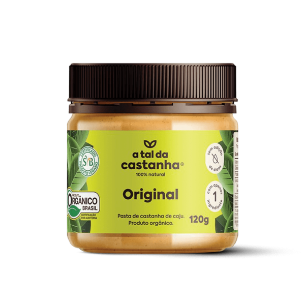 Pasta de Castanha de Caju Original A Tal da Castanha 120g