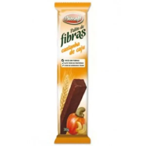 Barra Cereal Palito Castanha De Caju 30g - Biosoft
