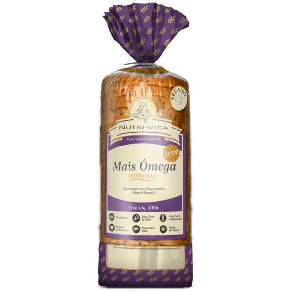 Pão Integral Mais Ômega - Nutri Vida - 400g