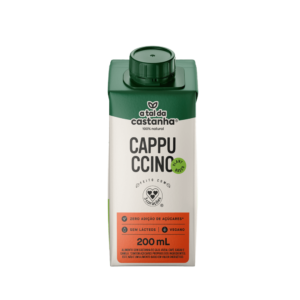 Bebida de Castanha de Caju Veg Cappuccino A Tal da Castanha 200ml
