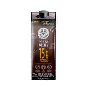 Cappuccino Power Whey Sabor Chocolate 3 Corações 250ml