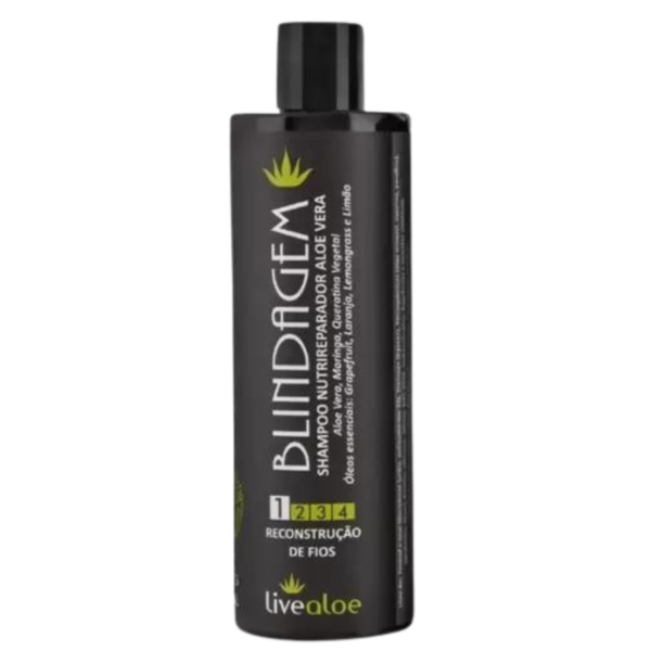Shampoo Nutrireparador Livealoe 530g