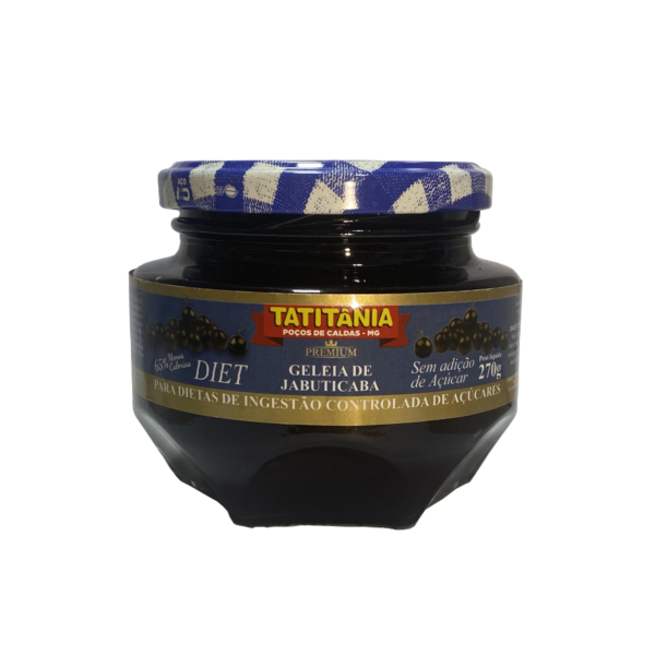 Geleia De Jabuticaba Diet - 270g Tatitania
