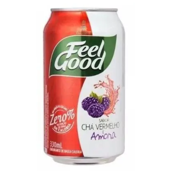 Chá Vermelho e Amora - Feel Good - 330ml