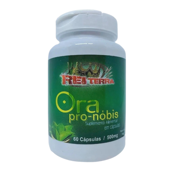 Ora Pro-nóbis - 60cáps. 500mg - Rei Terra