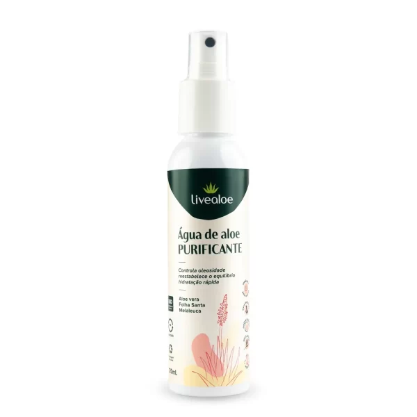 Água de Aloe Purificante Livealoe 120ml