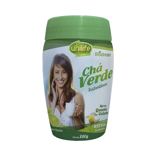 Chá Verde Instantâneo Unilife 220g