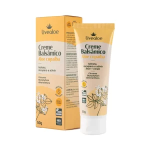 Creme Balsâmico Aloe Vera e Copaíba Livealoe 50g