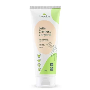 Leite Cremoso Hidratante Corporal Livealoe 230g