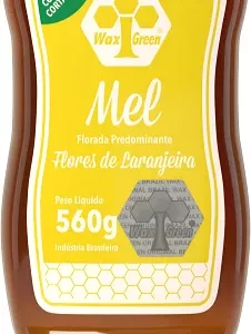 Mel Flores Laranjeira - 560g. Wax Green