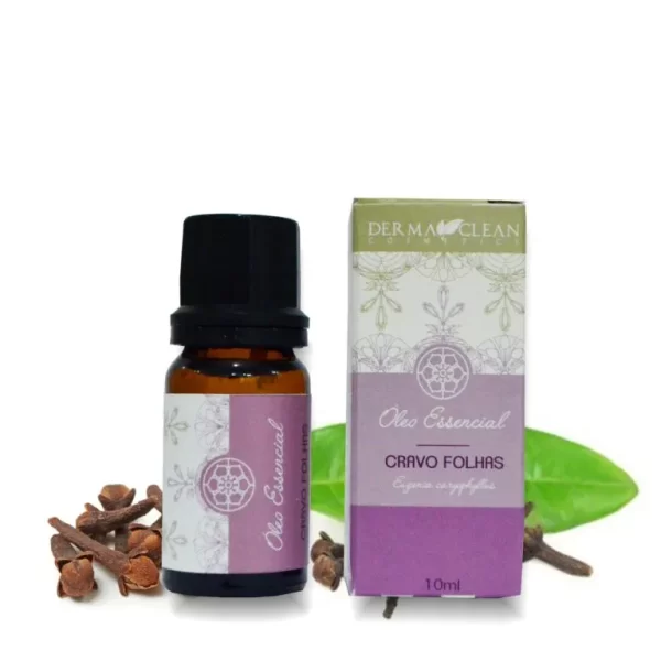 Óleo Essencial de Cravo Folhas 10ml - Derma Clean