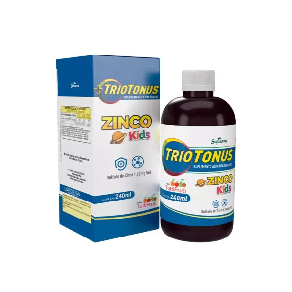 TrioTonus Zinco Kids Sabor Tutti-Fruti SupraErvas 240ml